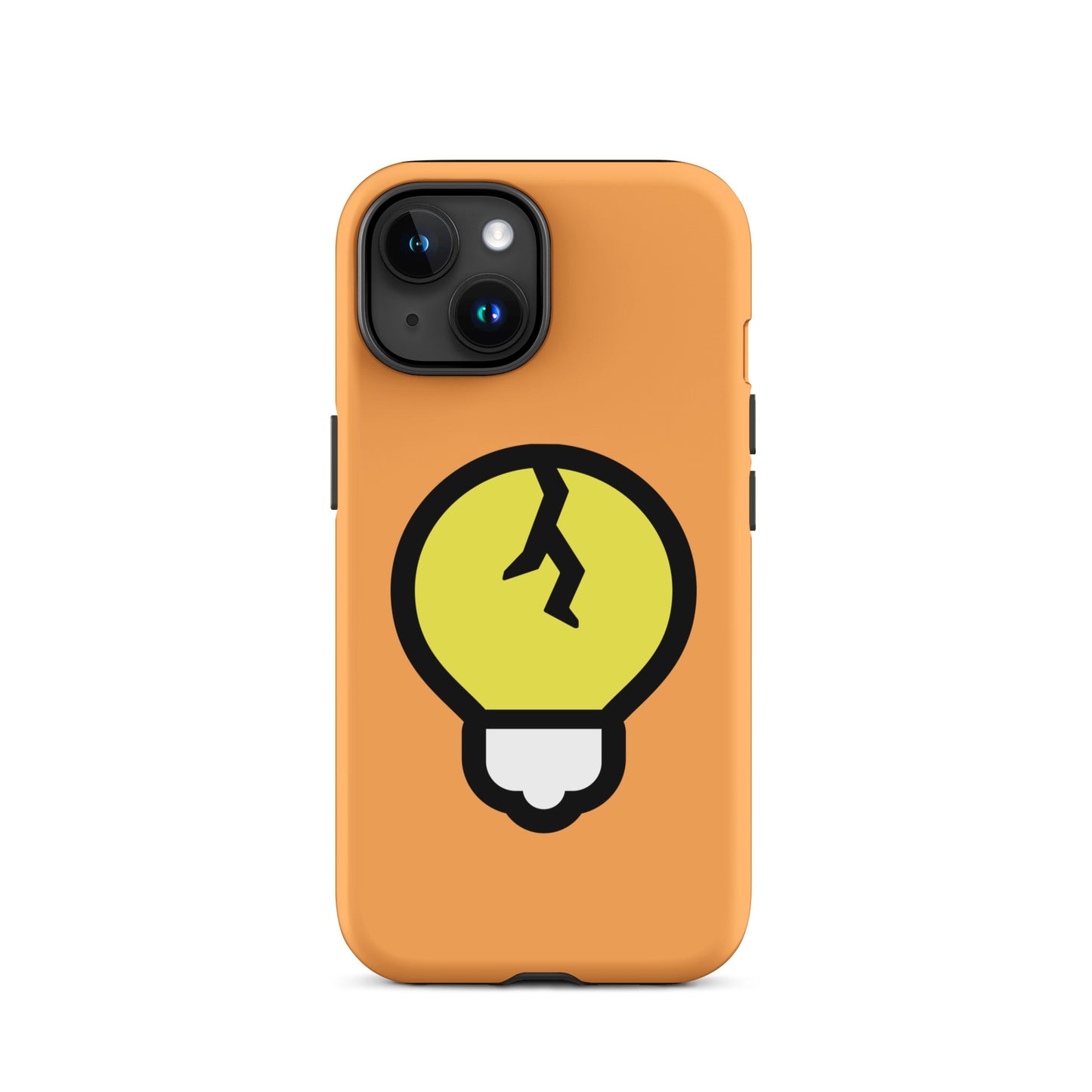 a crappy orange case for iPhone®