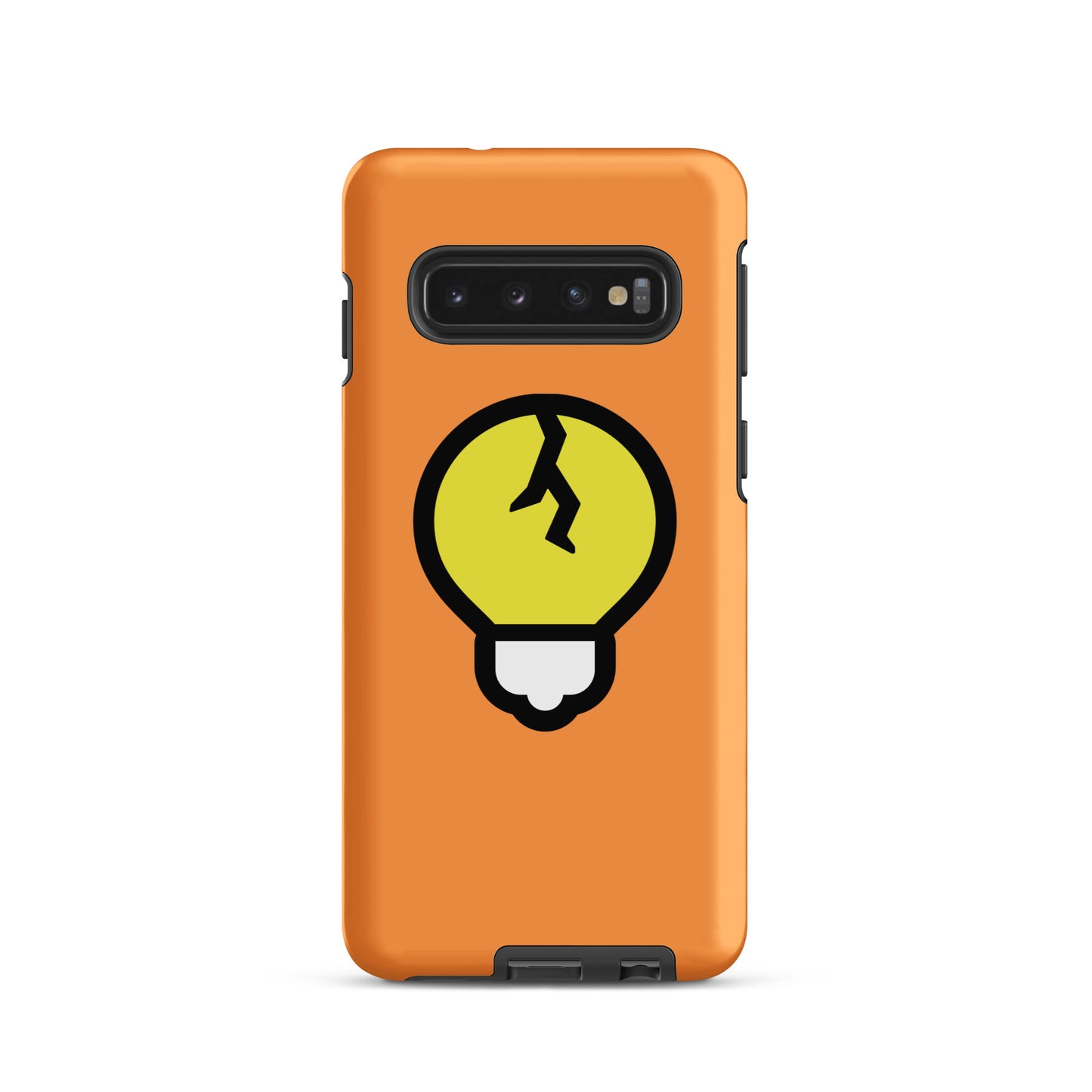 a crappy orange case for Samsung®