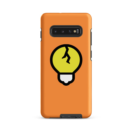 a crappy orange case for Samsung®