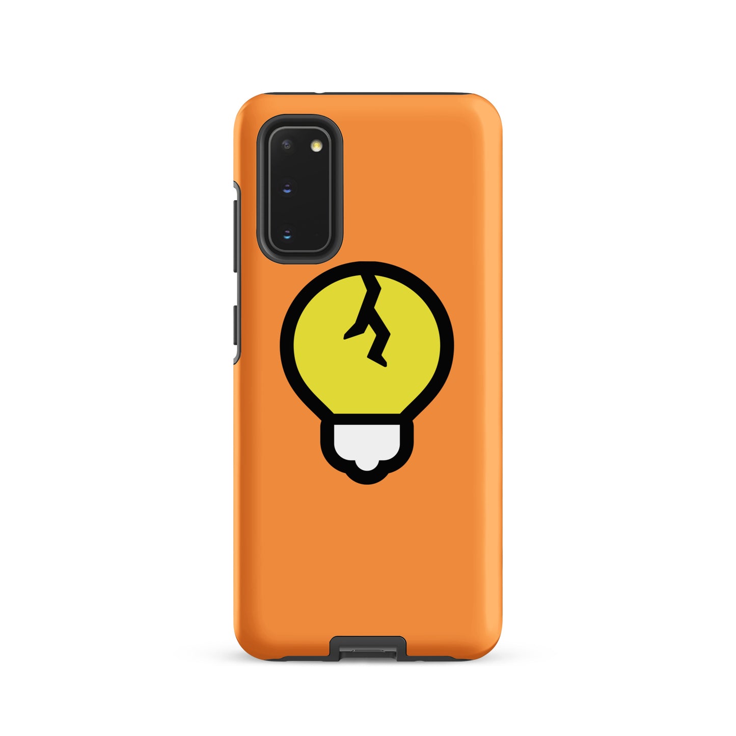 a crappy orange case for Samsung®