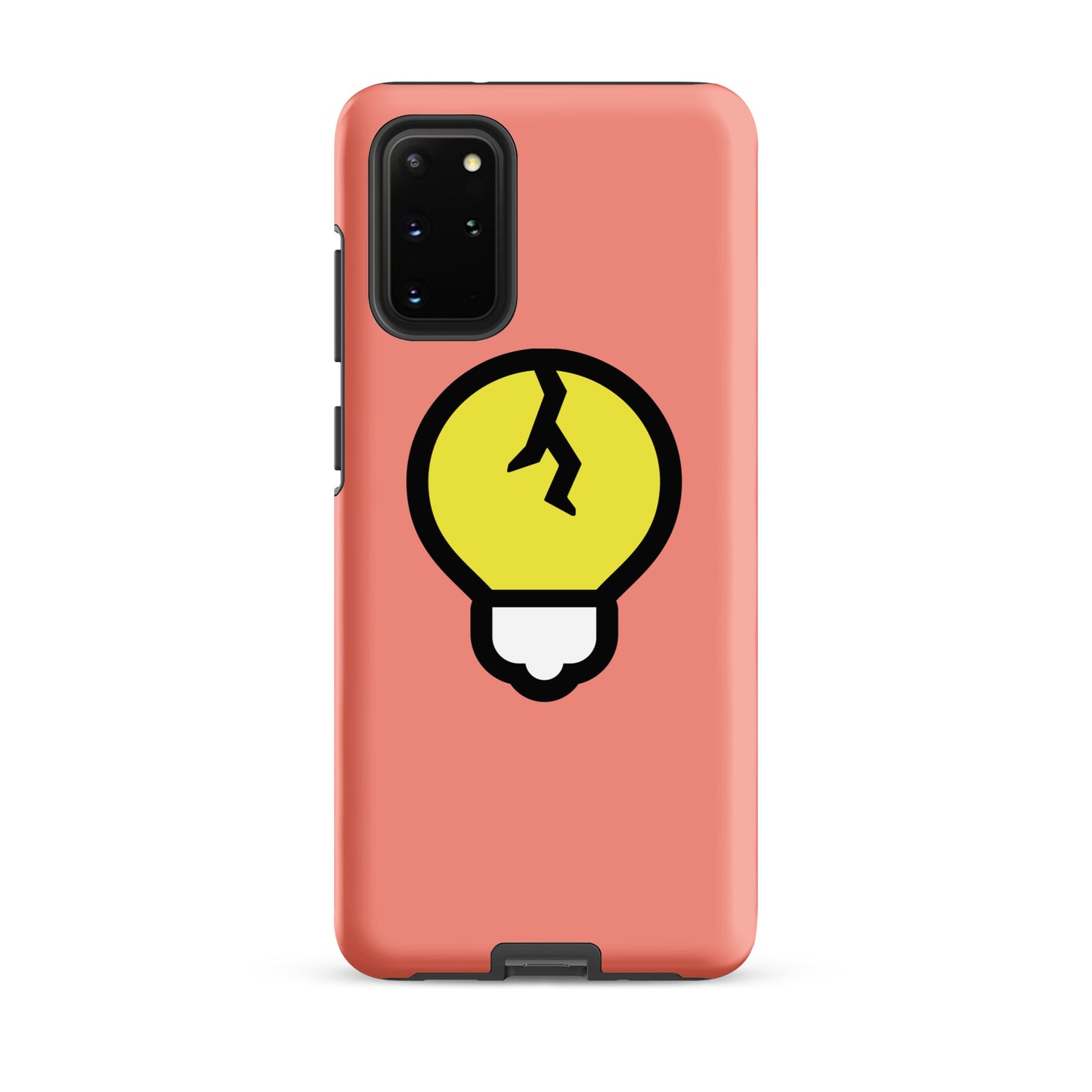 a crappy pink case for Samsung®