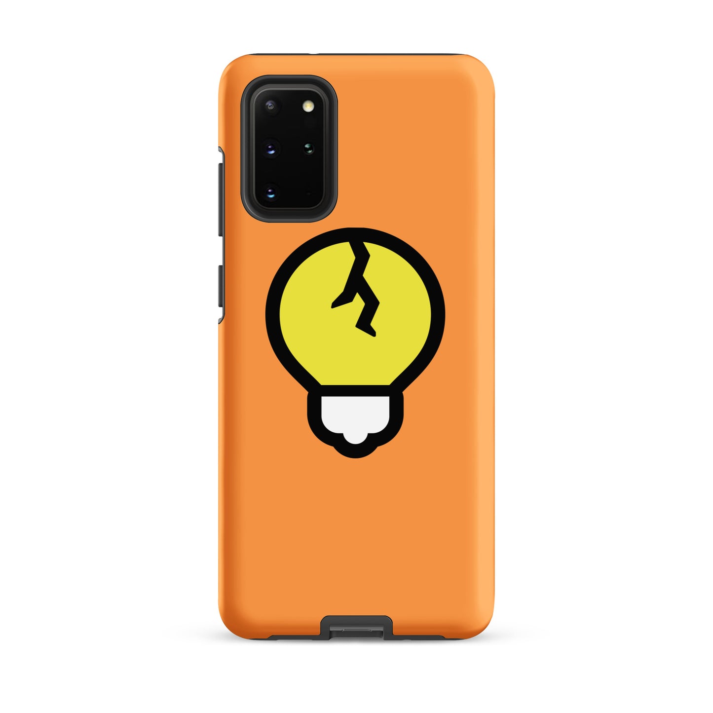 a crappy orange case for Samsung®