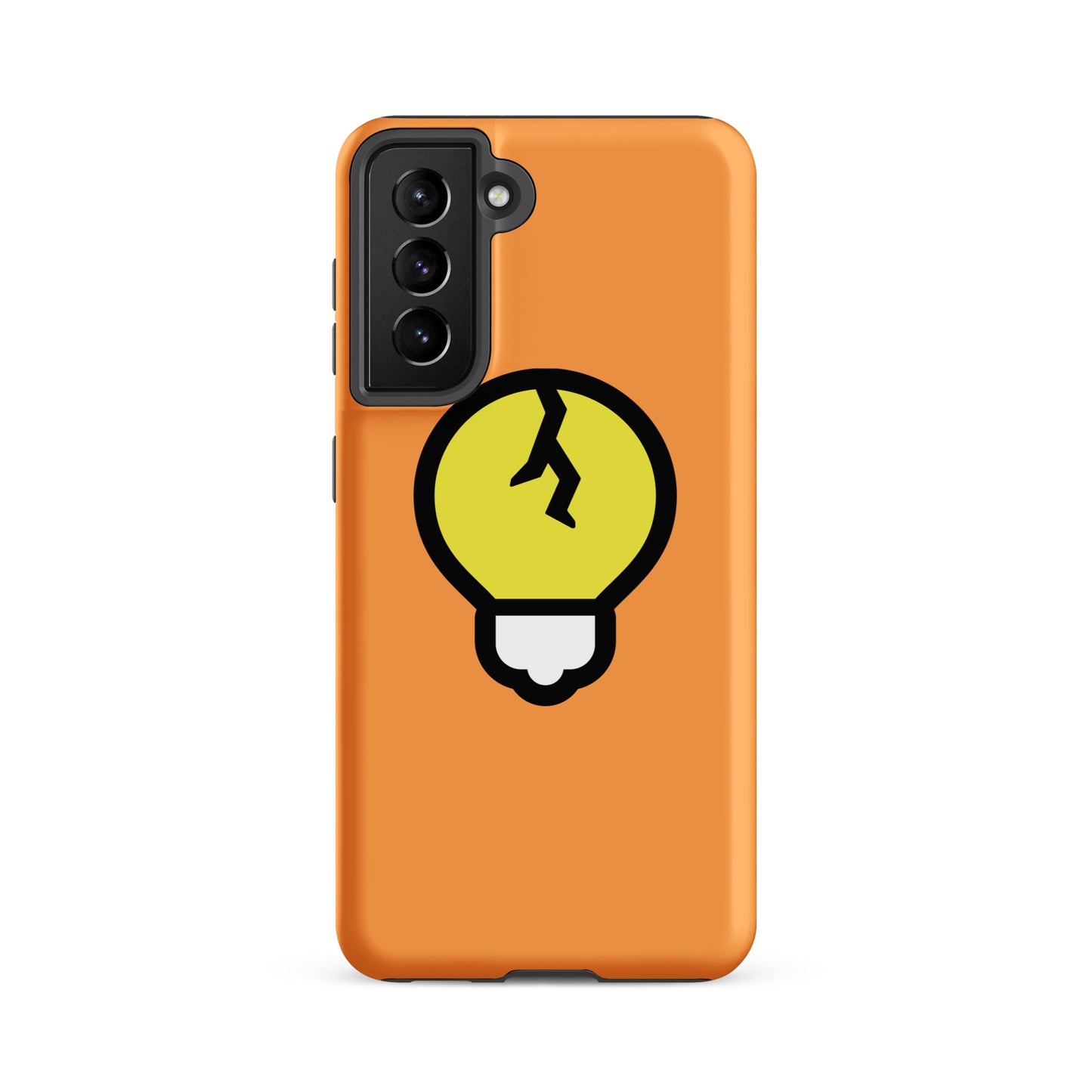 a crappy orange case for Samsung®