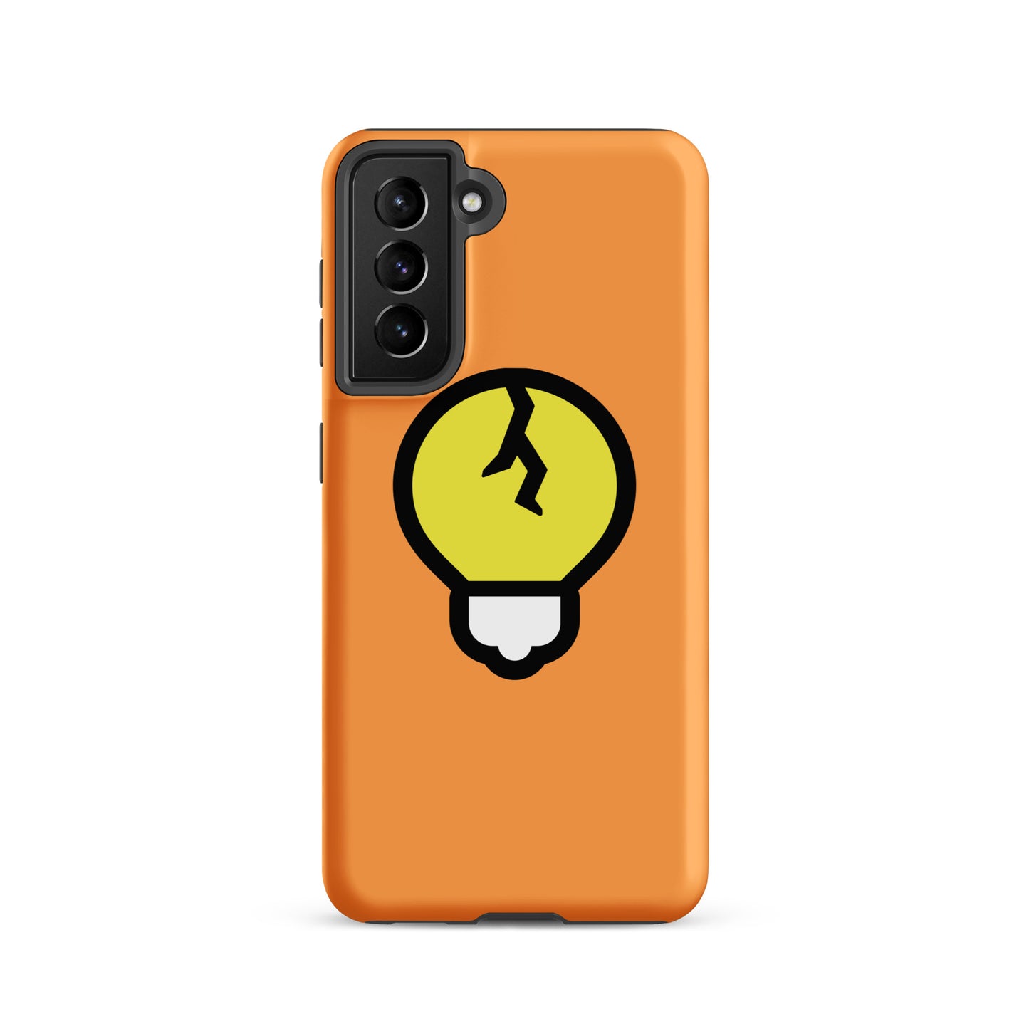 a crappy orange case for Samsung®