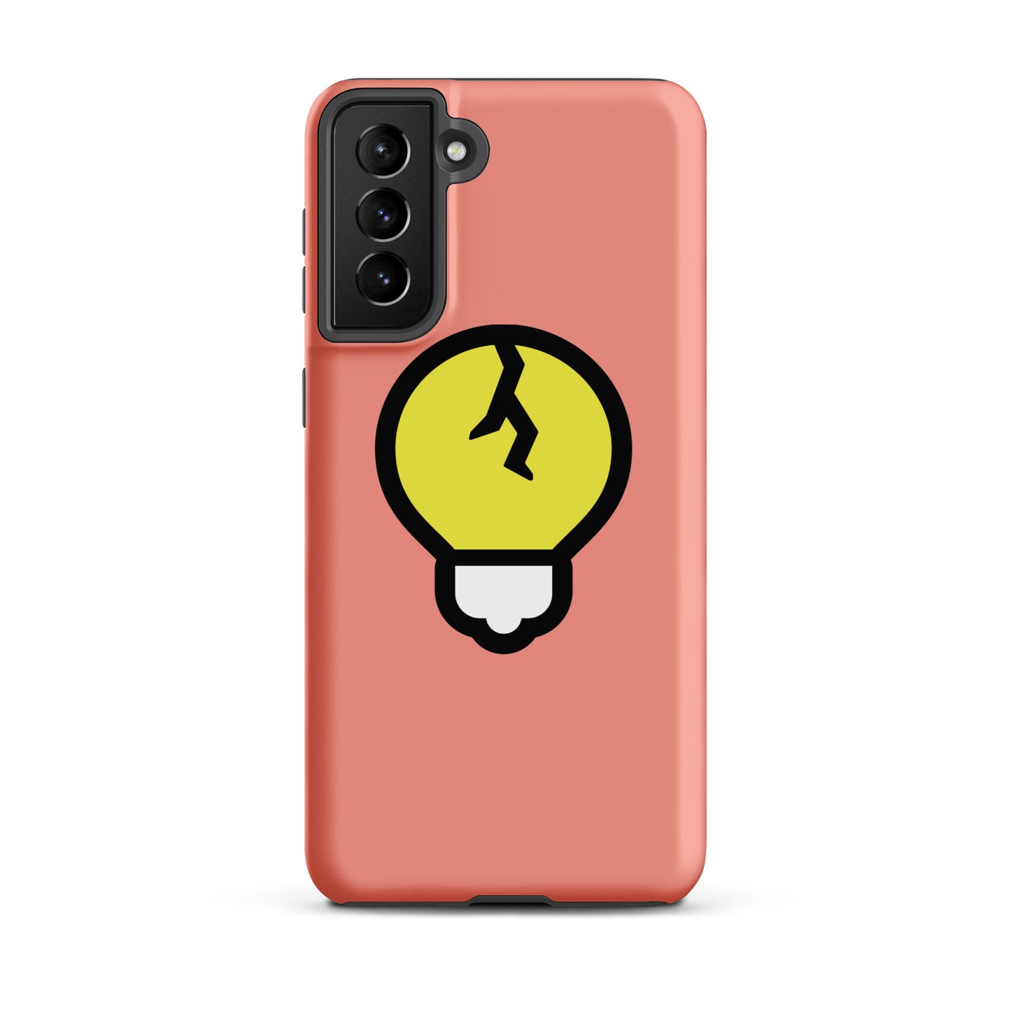 a crappy pink case for Samsung®