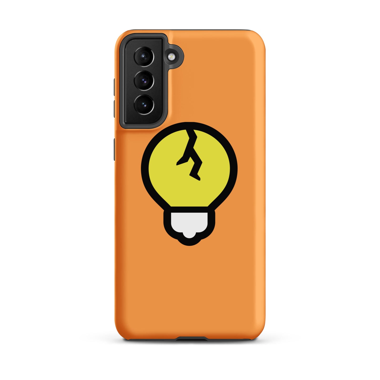 a crappy orange case for Samsung®