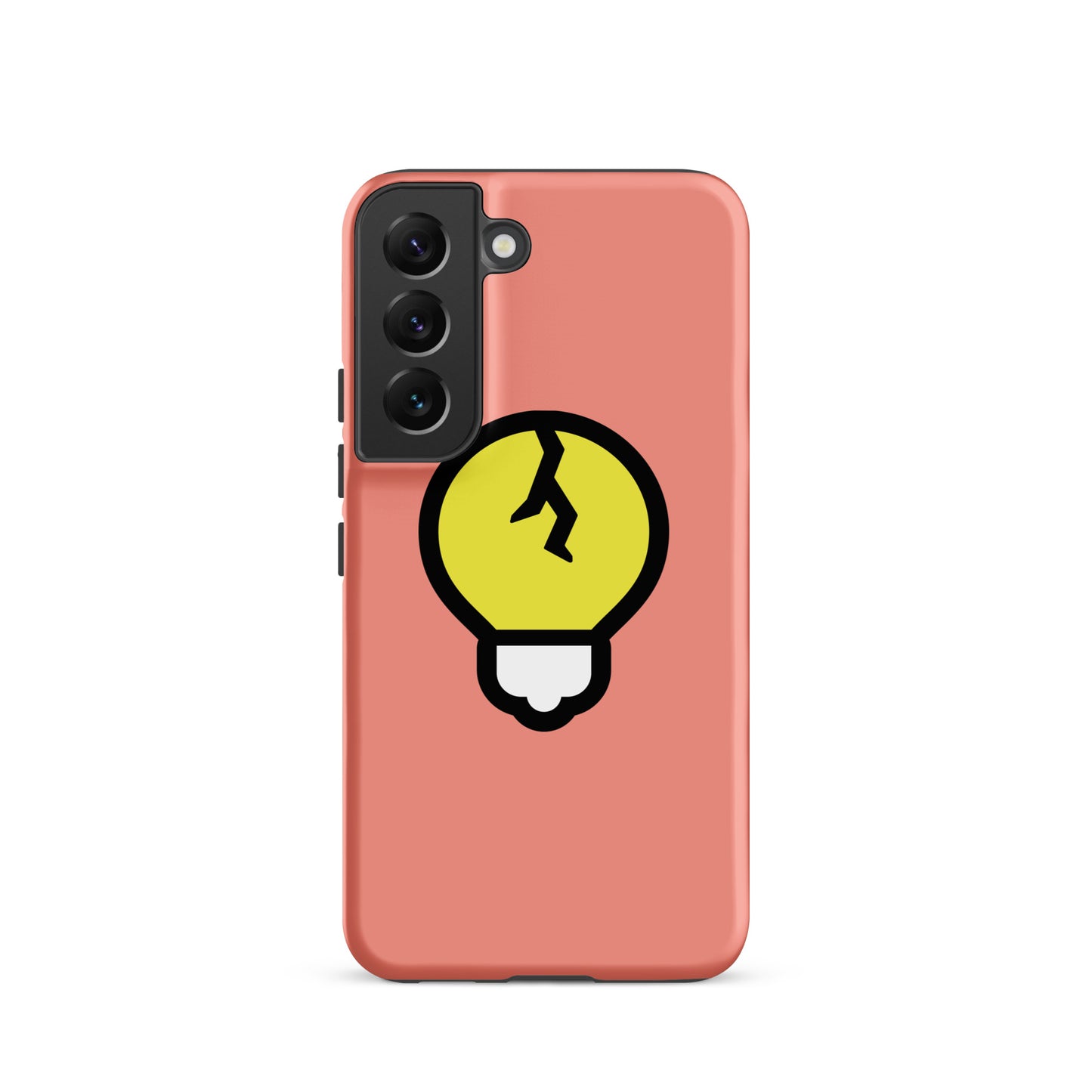 a crappy pink case for Samsung®