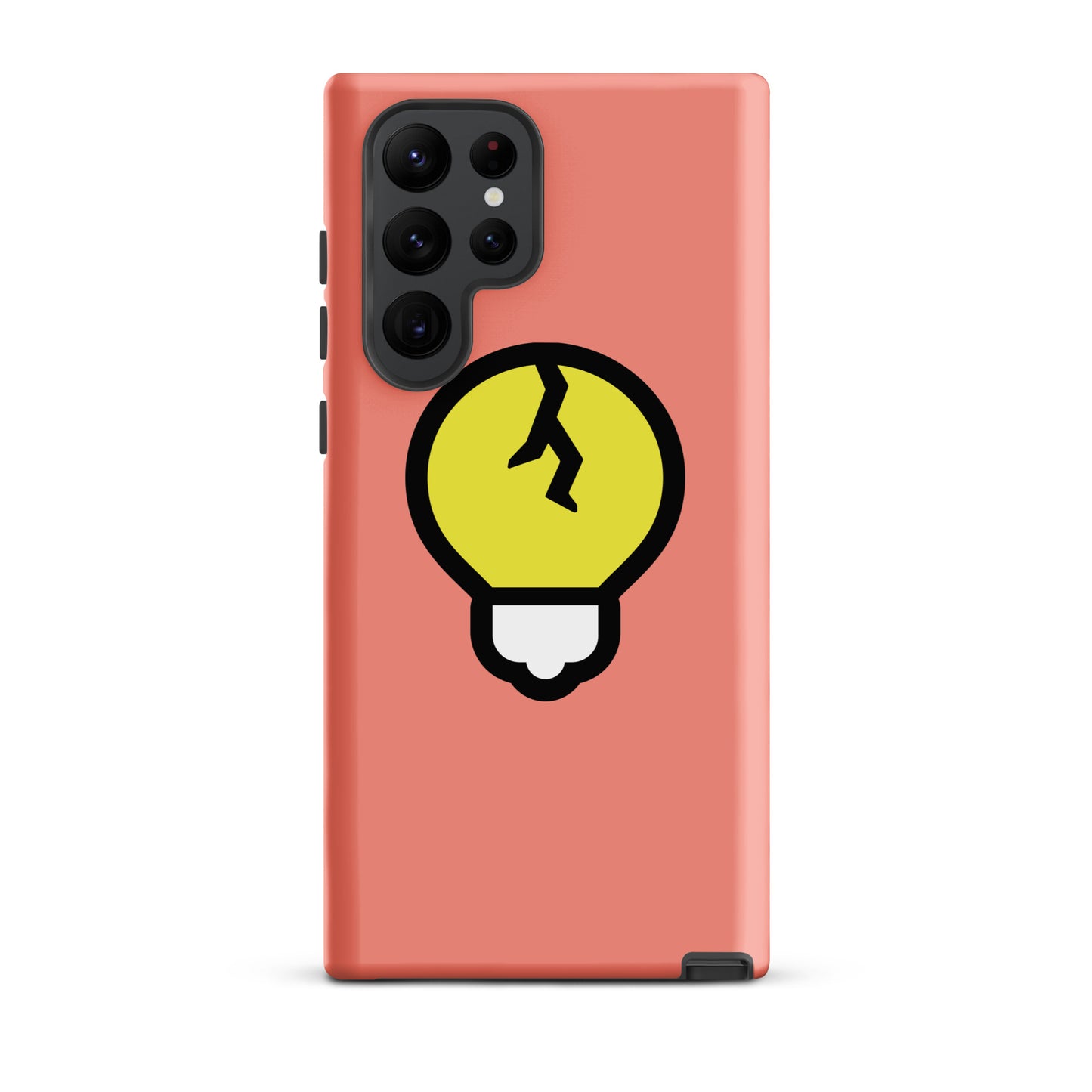 a crappy pink case for Samsung®