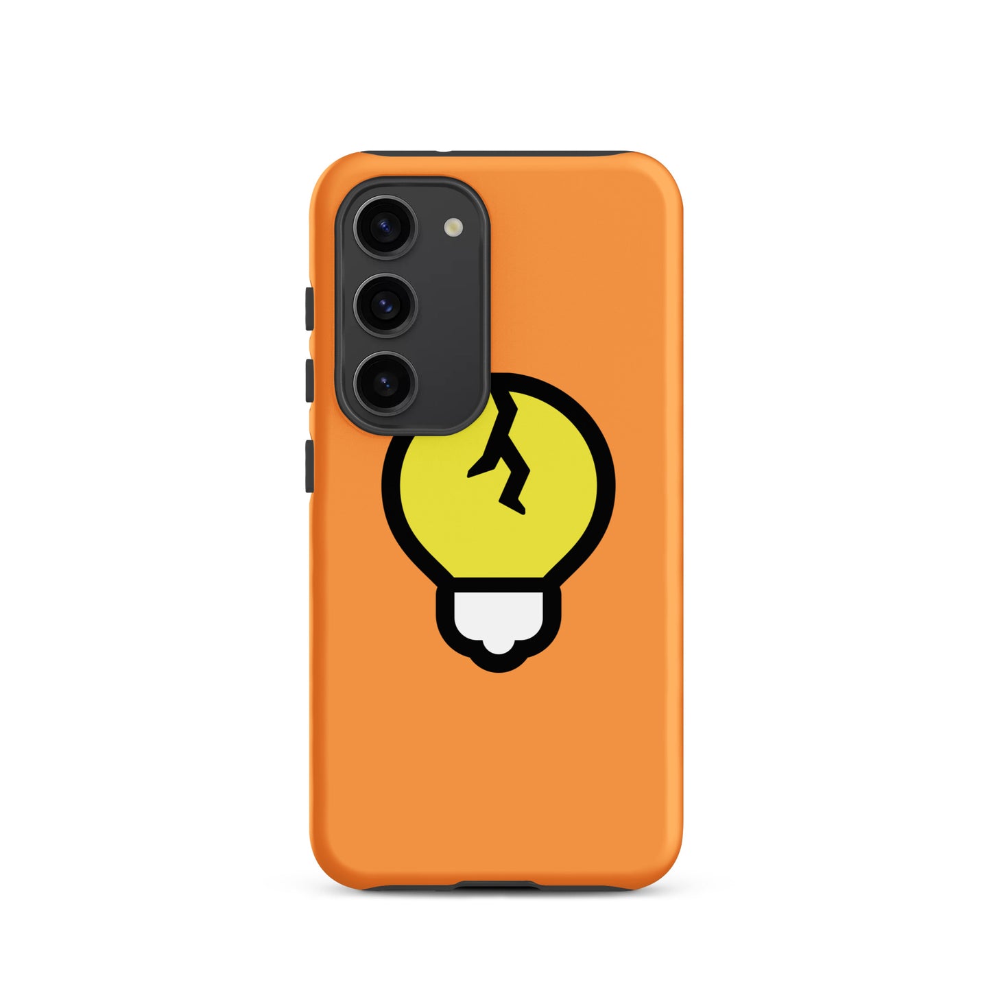 a crappy orange case for Samsung®