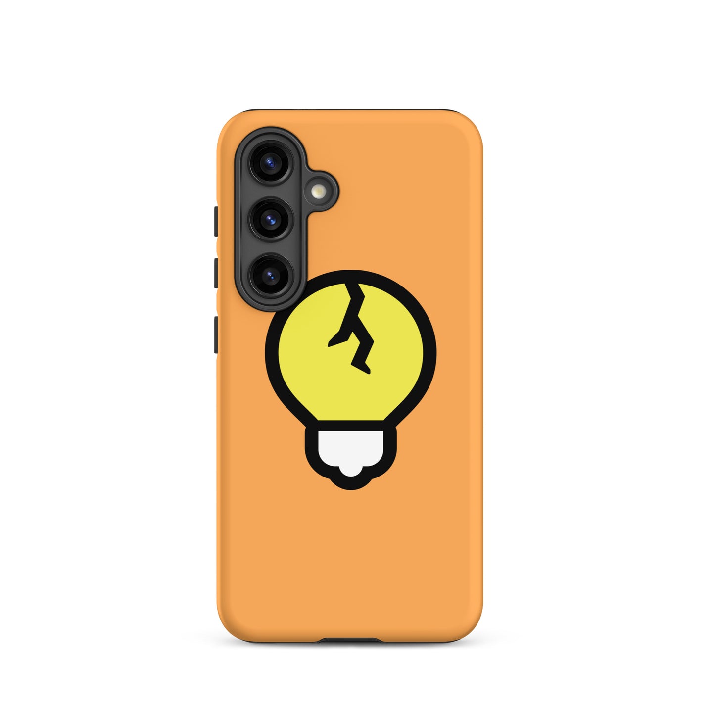 a crappy orange case for Samsung®