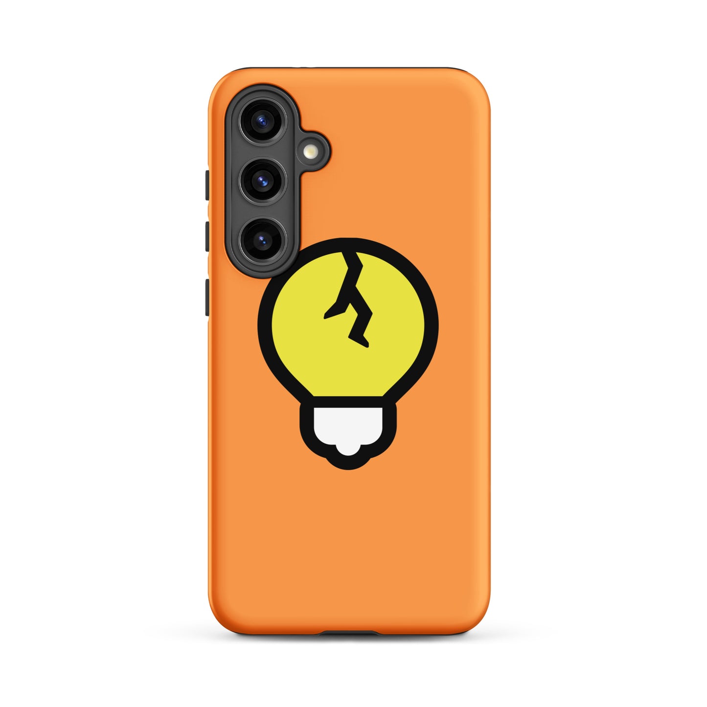 a crappy orange case for Samsung®