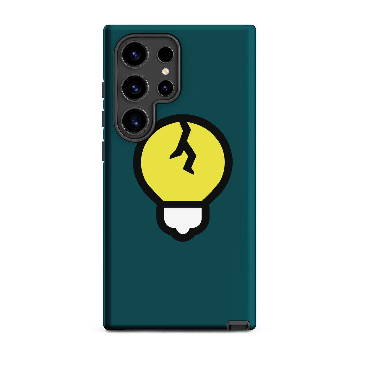 a crappy teal case for Samsung®